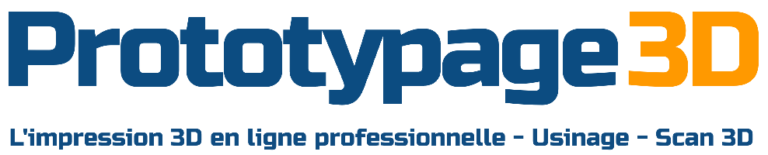 prototypage 3D, l'impression en ligne professionnelle, usinage, scan 3D