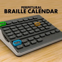 calendrier perpétuel braille