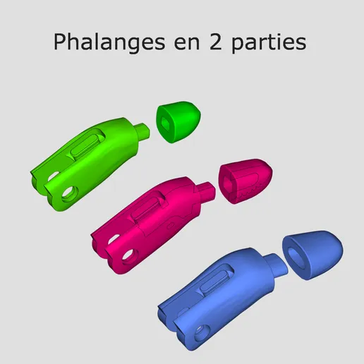e nable phalanges pour main articulée phoenix